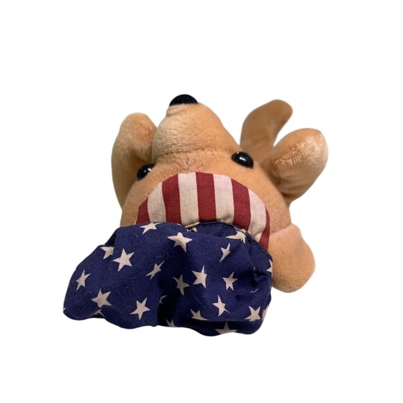 DanDee International Bean Bag Friends Patriotic Teddy Bear Plush Stuffed Animal - Picture 10 of 13